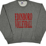 Edinboro Volleyball Russell Athletic College Sweatshirt - XL Grey Cotton Blend