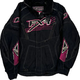 Fxr Graphic Ski Jacket - Small Pink Polyester