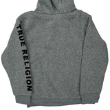 Age 4 True Religion Hoodie - Small Grey Cotton
