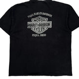 Piqua Harley-Davidson Harley Davidson Graphic T-Shirt - XL Black Cotton