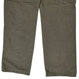Unbranded Carpenter Trousers - 32W 32L Brown Cotton