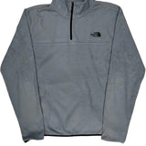 The North Face 1/4 Zip - Medium Gray Polyester