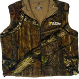 Unbranded Camo Fleece Vest - 2XL Multicoloured Polyester