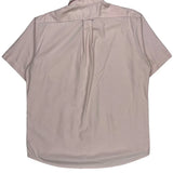 Lacoste Short Sleeve Shirt - Medium Pink Cotton