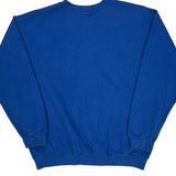 Columbus Wildcats Gildan Football Sweatshirt - Large Blue Cotton Blend