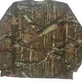 Mossy Oak Long Sleeve T-Shirt - 2XL Brown Cotton Blend