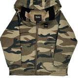 Age 8-10 Walls Camo Hoodie - Medium Camo Cotton