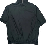 Adidas Windbreaker - Large Black Polyester