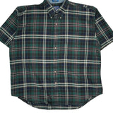 Pendleton Checked Short Sleeve Shirt - XL Multicoloured Cotton