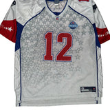 Pro Bowl 2008 Reebok Tom Brady Football Jersey - 2XL Blue Polyester