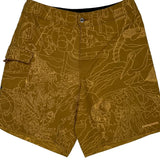 Patagonia Graphic Shorts - 31W 7L Brown Nylon