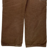 Dickies Carpenter Trousers - 38W 30L Brown Cotton
