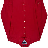 Tommy Hilfiger Slim Fit Shirt - Large Red Cotton