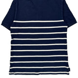 Age 14-16 Polo By Ralph Lauren Striped Polo Shirt - Large Navy Cotton