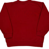 Age 4 Nike Spellout Sweatshirt - Small Red Cotton