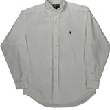 Ralph Lauren Shirt - Large White Cotton