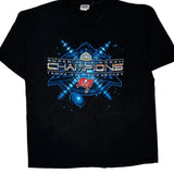 Tampa Bay Buccaneers Lee Sport Nfl T-Shirt - XL Black Cotton