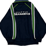Age 24 Months Seattle Seahawks Reebok Football Windbreaker - 2XS Green Polyester