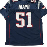 New England Patriots Reebok Nfl Football Jersey - 2XL Navy Polyester