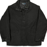 Polo By Ralph Lauren Coat - Large Black Cotton