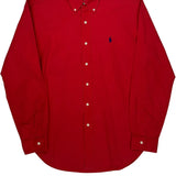 Ralph Lauren Shirt - Medium Red Cotton