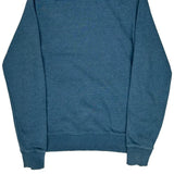 Never Stop Exploring The North Face Hoodie - Small Blue Cotton Blend