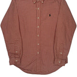 Ralph Lauren Checked Shirt - Small Red Cotton