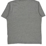 Carhartt T-Shirt - Large Grey Cotton