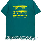 Aids Walk Wisconsin Fruit Of The Loom Single Stitch T-Shirt - Large Green Cotton