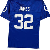 Indianapolis Colts Reebok Nfl Football Jersey - Large Blue Polyester