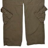Matchstick Cargo Pants - 34W 30L Brown Cotton