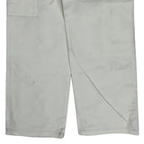 Jesus Loves You Dickies Carpenter Pants - 28W 32L White Cotton