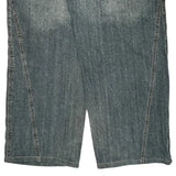 Ruby Cargo Pants - 34W 30L Blue Cotton