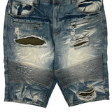 Makobi Denim Shorts - 38W 12L Light Wash Denim