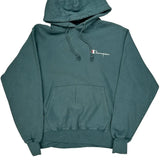 Reverse Weave Champion Hoodie - Medium Green Cotton