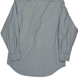 Polo By Ralph Lauren Striped Shirt - Medium Blue Cotton