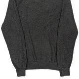 Tommy Hilfiger Striped 1/4 Zip - Small Gray Cotton