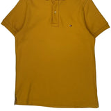 Tommy Hilfiger Polo Shirt - XS Yellow Cotton