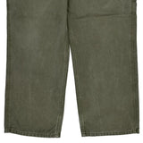 Carhartt Carpenter Trousers - 32W 30L Green Cotton