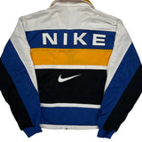 Nike Spellout Track Jacket - Small Black Polyester