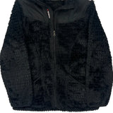 Reebok Fleece Jacket - Large Black Polyester