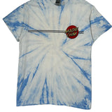 Madri Chim Gildan Tie-Dye T-Shirt - Small Blue Cotton