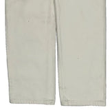 Made In USA Levis 505 Jeans - 30W 34L White Cotton