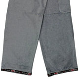 Bad Mad Hip Hop Carpenter Trousers - 26W UK 6 Grey Cotton