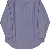 Polo By Ralph Lauren Checked Shirt - Large Blue Cotton