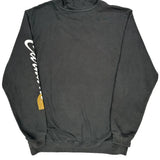 Carhartt Graphic Hoodie - Medium Black Cotton Blend