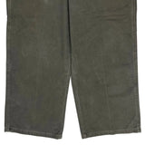 Wrangler Carpenter Trousers - 34W 30L Green Cotton