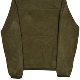 The North Face Fleece Jacket - Small Green Polyester