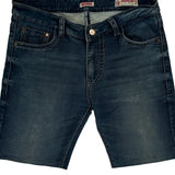 True Religion Denim Shorts - 32W 10L Dark Wash Denim