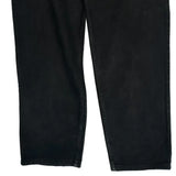 Silver Tabs Levis Loose Jeans - 38W 30L Black Cotton